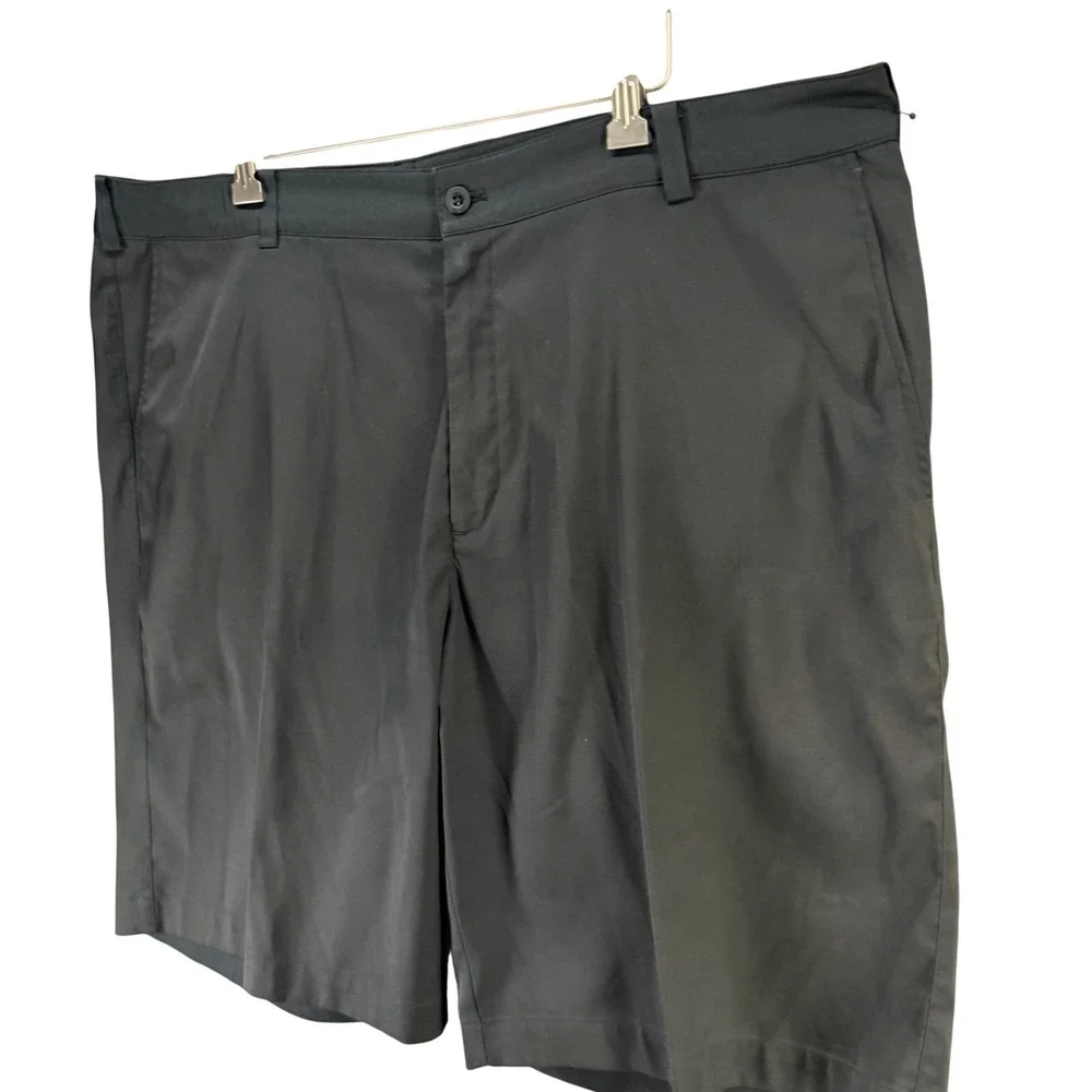 Nike Golf Flat Front Tech Short Mens 40 Black Dri FIT Performance Travel Outdoor